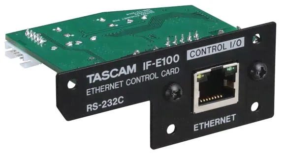 TASCAM IF-E100 Карта управления Ethernet для CD-400UDAB