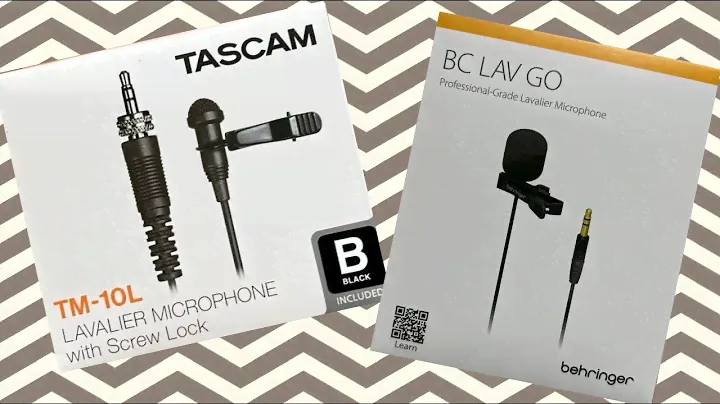 ラベリアマイク聴き比べTASCAM TM-10LBとBehringer BC LAV GO