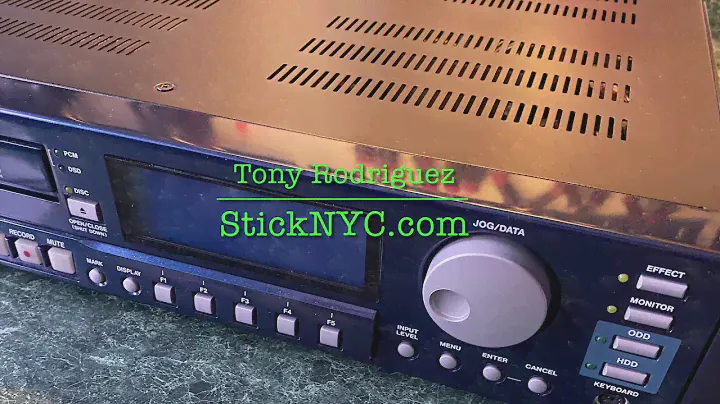 Tascam DV-RA1000HD Repair Modification