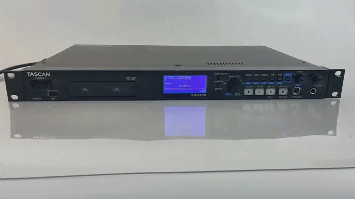 TASCAM TEAC SS-R100 Digital MTR w/ Rack Mounting Ears
