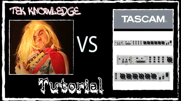 "TASCAM Series 8p DYNA Preamp & Compressor" Part 2: Tutorial Guide