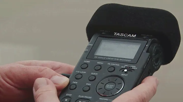 Portabler Audio-Recorder Tascam DR 100 MK2 - Vorstellung