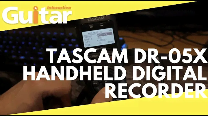 Tascam DR-05X Handheld Digital Recorder | Review