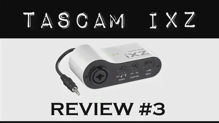Tascam IXZ - Review (Subtitles: PT-BR/EN)