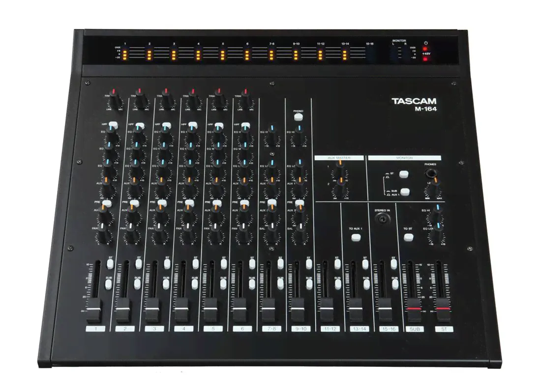 МИКШЕРЫЙ ПУЛЬТ TASCAM M-164