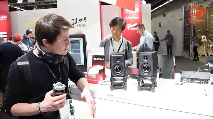 [MUSIKMESSE 2016] TASCAM VL-S3BT - Nowe, kompaktowe monitory odsłuchowe z łącznością Bluetooth