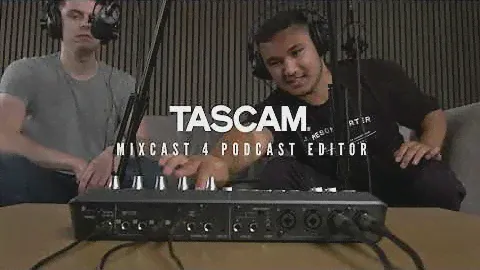 Tascam Mixcast 4 Podcast Recording Console | Gear4music