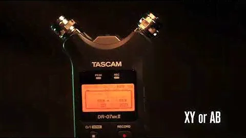 TASCAM DR-07MKII Portable Digital Recorder