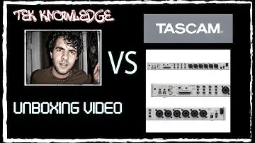 «Преамп и компрессор TASCAM серии 8p DYNA», часть 1: видео распаковки