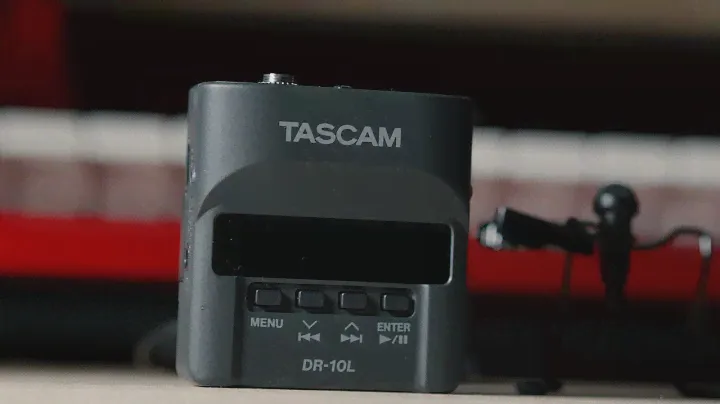 Unboxing Tascam DR 10L Lavalier microphone in 2021 | Tascam TH03 Headphones Bundle