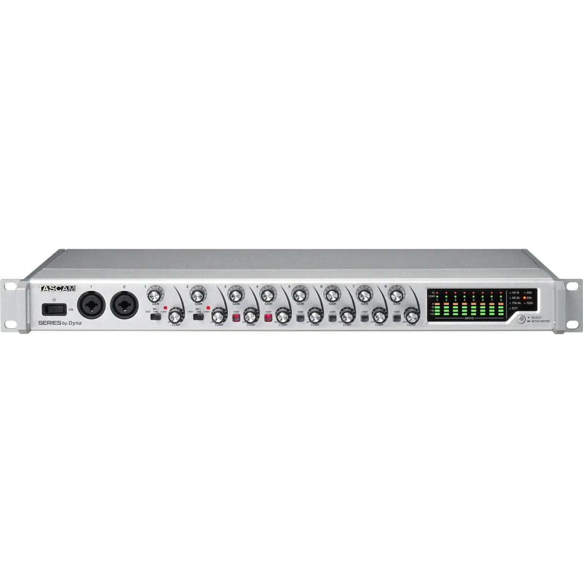 Tascam Series 8p Dyna 8-канальный микрофонный предусилитель