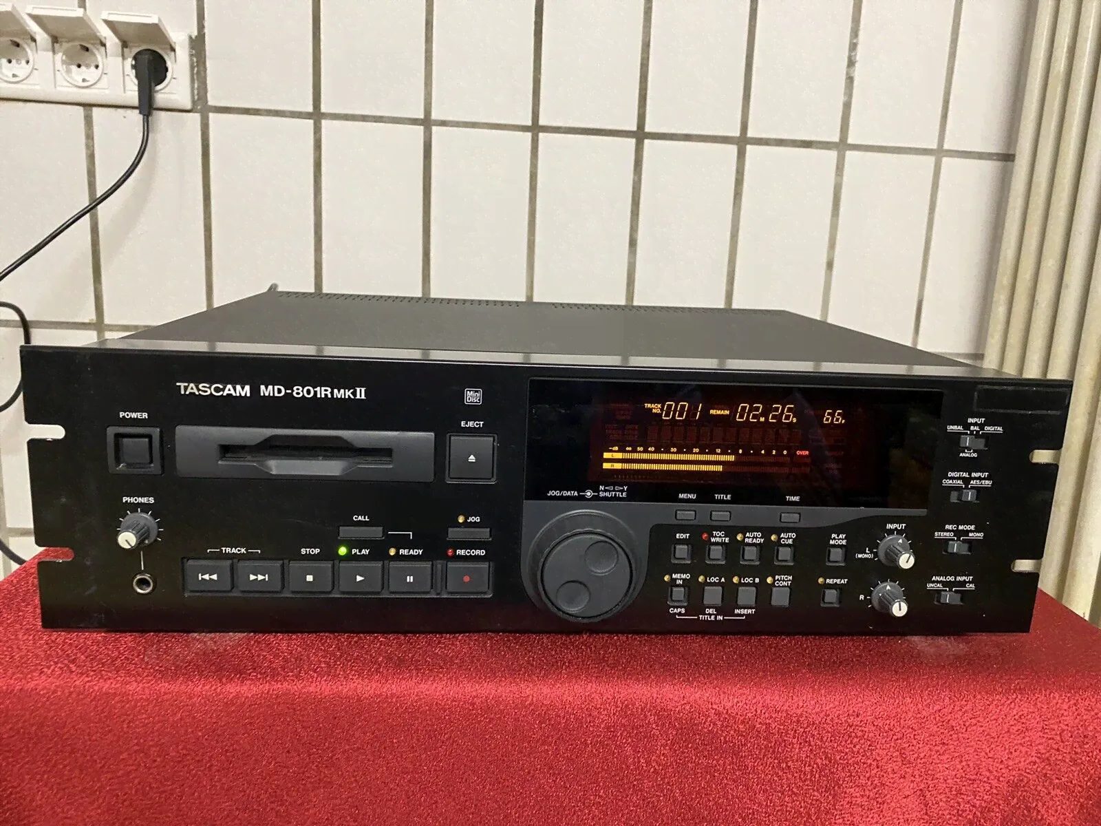 Tascam MD 801R MKII High End Minidisc.