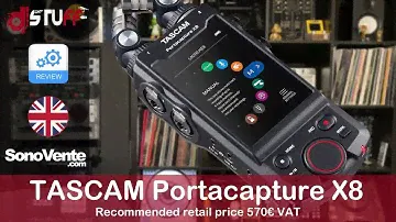 TASCAM PORTACAPTURE X8 🇬🇧