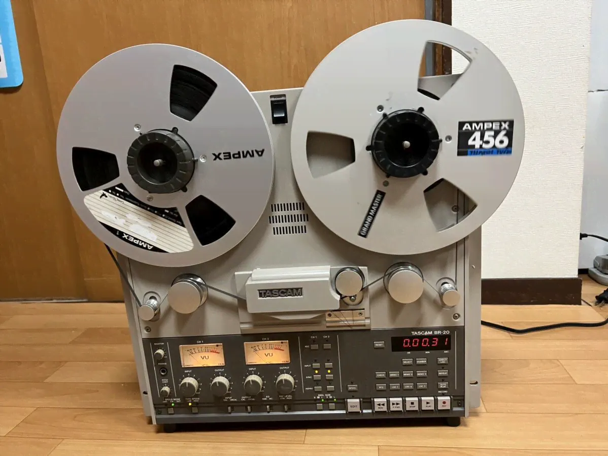 TASCAM/ Tascam для профессионалов катушечный проигрыватель BR-20 . рабочий товар .-4