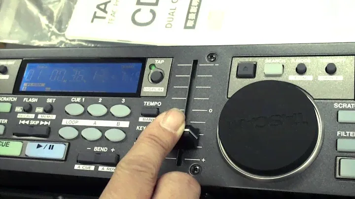 TASCAM CD-X1500のご説明 4/4
