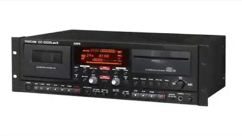 CD & Cassette Recorder with Remote | Tascam CC222SLMKII