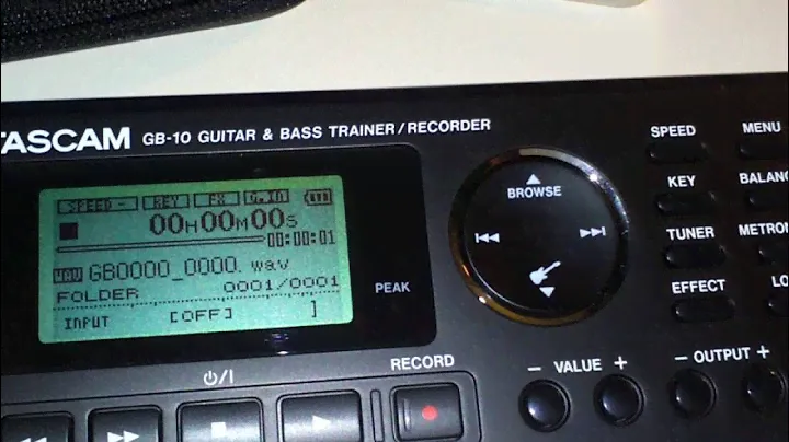 Tascam DP 004 Reg.  N-0073 Fender acoustic guitar CD60 CE / Mic. Samson Vanguard