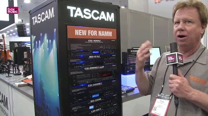 Tascam CD400 DAB unit - NAMM 2018
