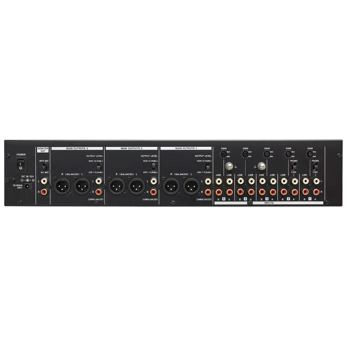 Tascam MZ-223 Рэковый зонный микшер-1