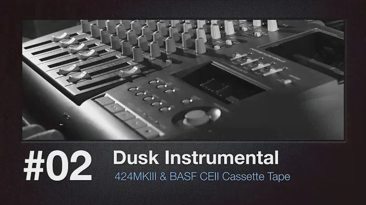 Tascam 424 MKIII Portastudio Cassette Tape Instrumental #1 Pyro