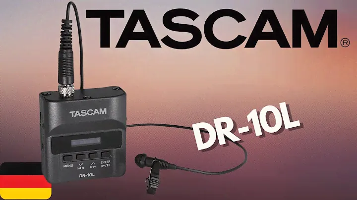 Tascam DR-10L Lavalier-Mikrofon Review Soundvergleich