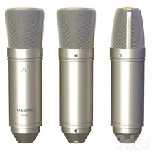 Микрофон Tascam 80-TM - Аудиотехника - 3D модель