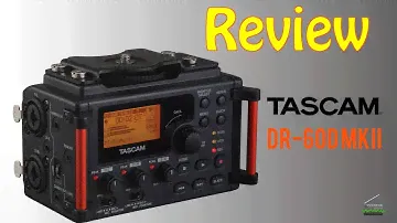Review - Tascam DR-60D MKII - Gravador de 4 canais