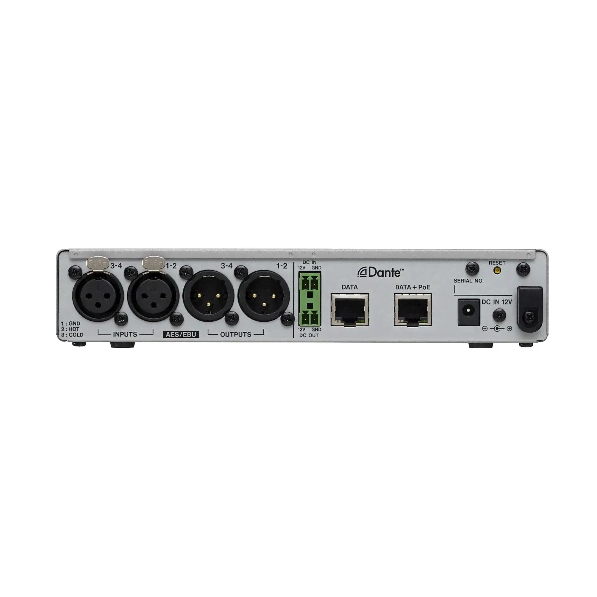 Tascam AE-4D AES/EBU-Dante конвертор