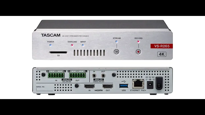 DEL CASTILLO & THE TASCAM VSR265