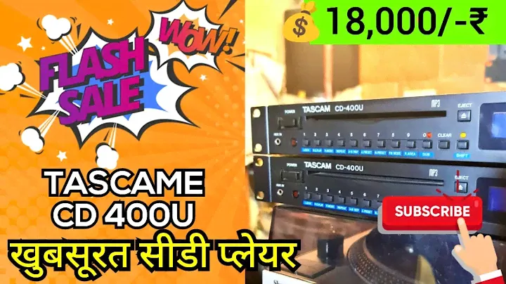 🔥🔥TASCAME CD400U CD PLAYER INBUILT BLUETOOTH 💰18,000/-₹ ☎️8️⃣5️⃣8️⃣5️⃣9️⃣5️⃣0️⃣2️⃣2️⃣5️⃣☎️