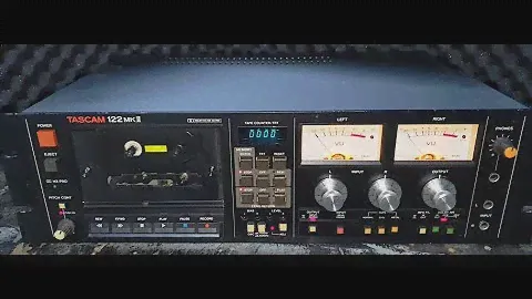 Tascam 122MKII after repair