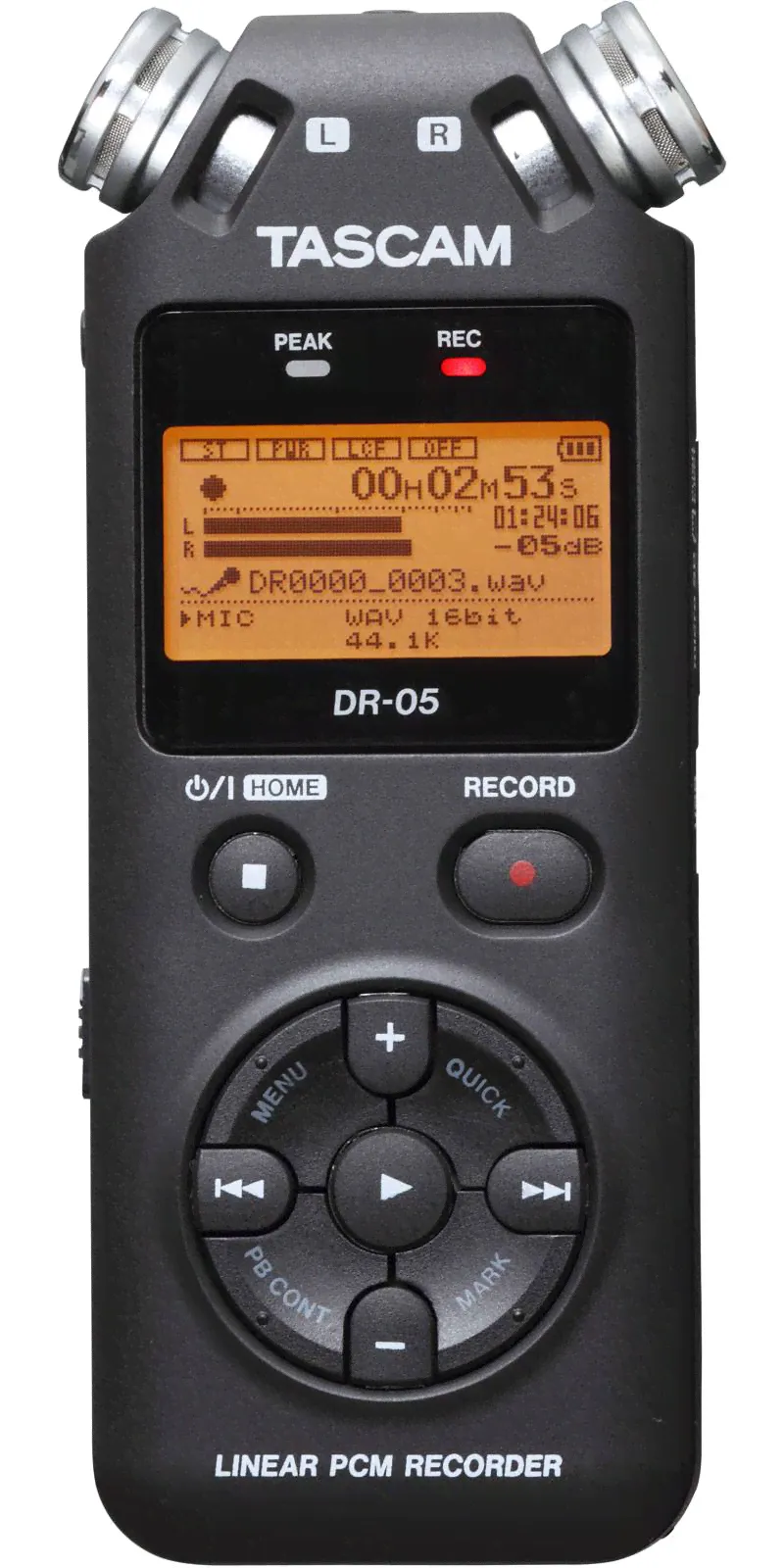   TASCAM DR-05 version 2-0