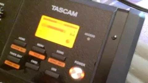 Tascam DP02 how to save a song