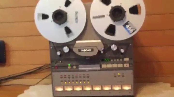 TEAC TASCAM 48 ch/8Tr MTR Reel to Reel Demo