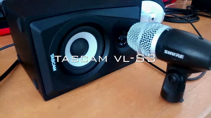 TASCAM VL S3 monitores de escritorio.