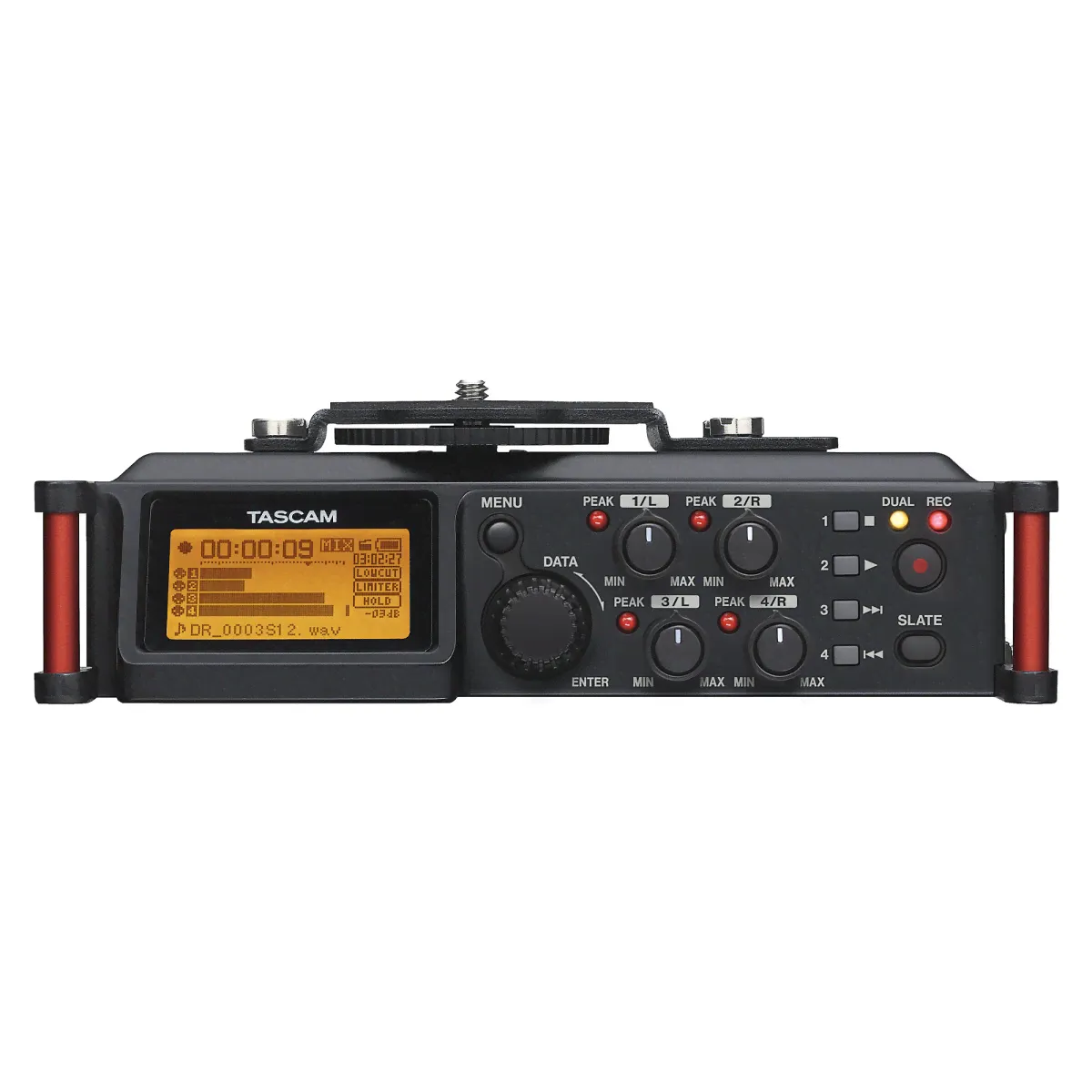Tascam DR-70D рекордер для цифровых видеокамер DSLR-4