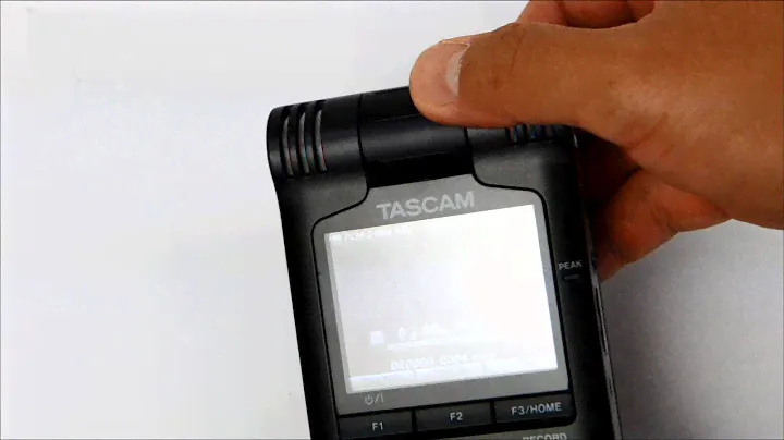 HD映像が撮れるPCMレコーダーTASCAM「DR-V1HDのレンズを180度回転させてみた