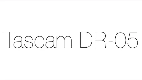 Tascam DR-05 - полный обзор.