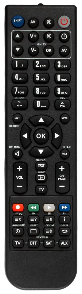 Replacement remote control for Tascam MD-350