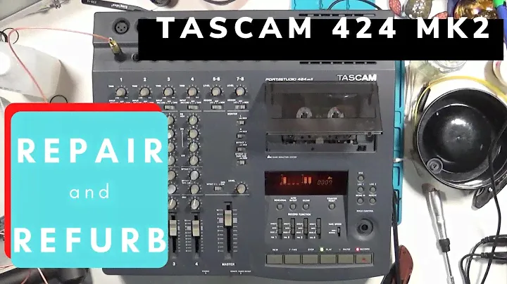 Tascam 424 Mk2 Repair Refurbishment and Calibration