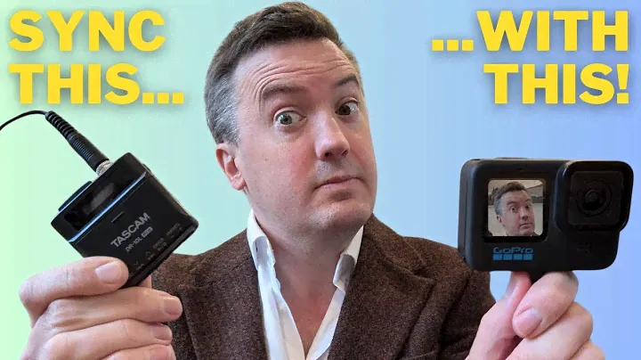 Using a GoPro with a Tascam DR 10L Pro - or ANY standalone audio recorder! With Davinci Resolve FREE