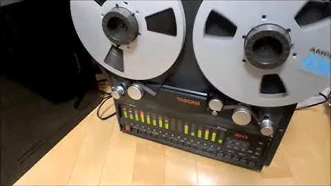 ボロいオープンリールデッキ買ってみた。TASCAM MSR 16